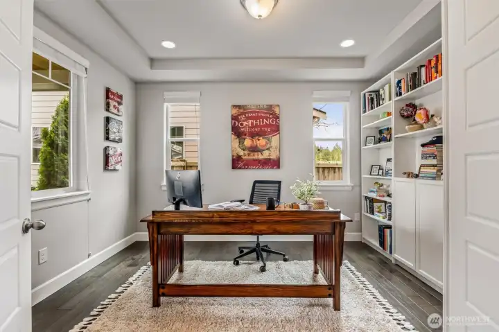 Main Floor Office Near Front Door