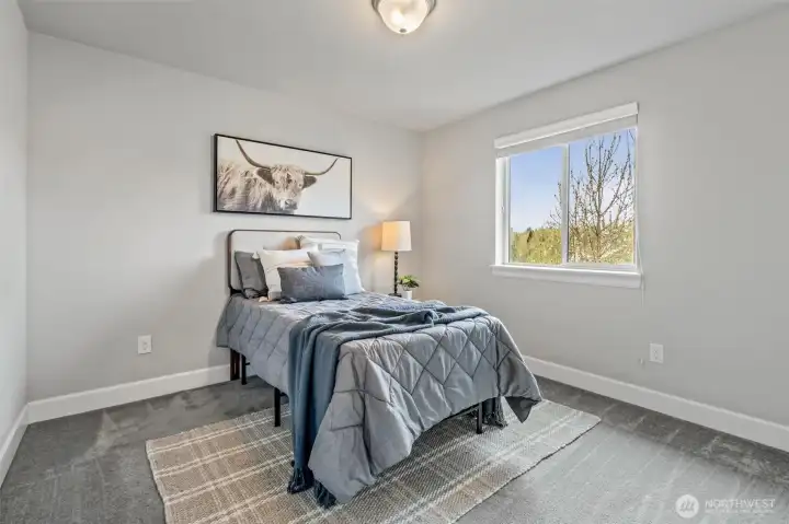 Upper Bedroom North View