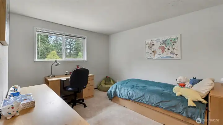 Good-sized secondary bedroom.