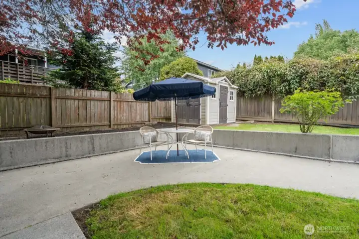 Patio area