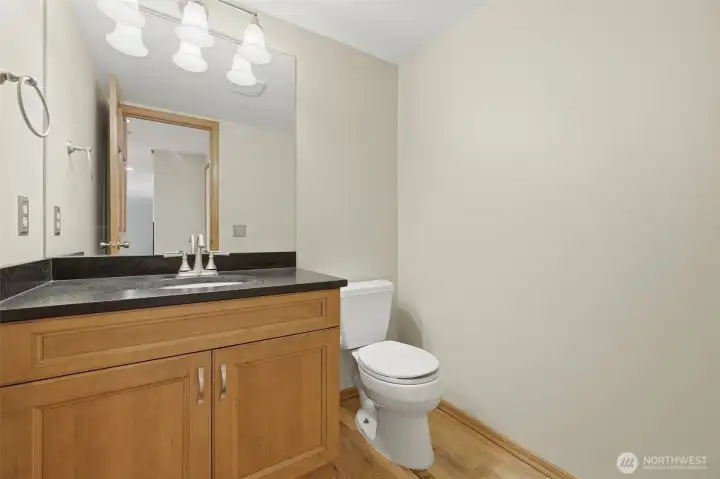 main floor half bath