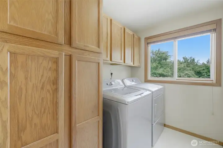 main floor laundry room