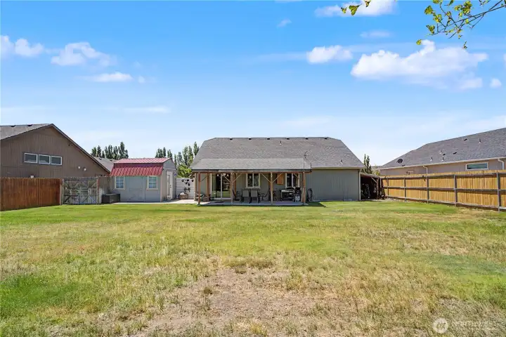 Large Back yard
