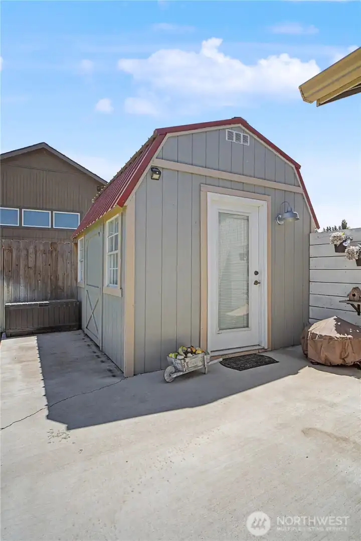 12' x 23' detached workshop