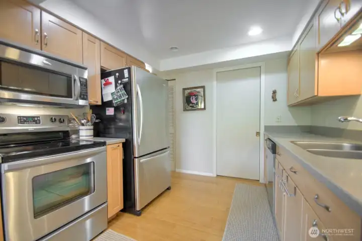 stainless steel appliances
