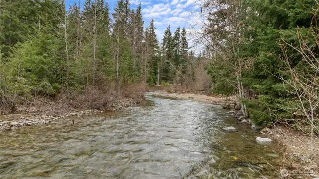 Low bank prime Big Creek frontage