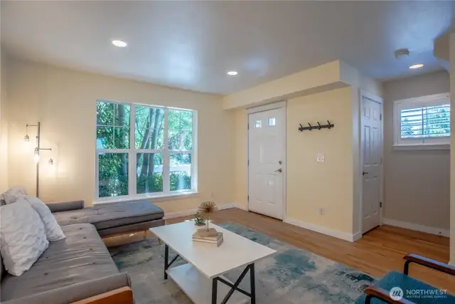 Living Area and entry