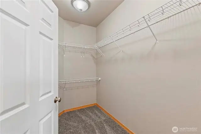Walk in closet.