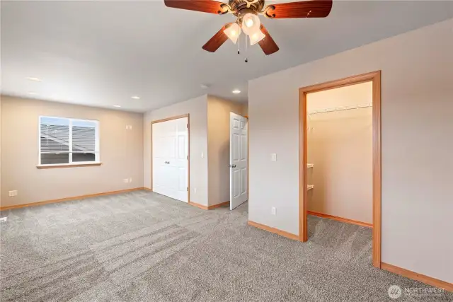 2 closets in 3rd bedroom. Could be converted to a 4th bedroom.  Or use as a multigenerational situation.