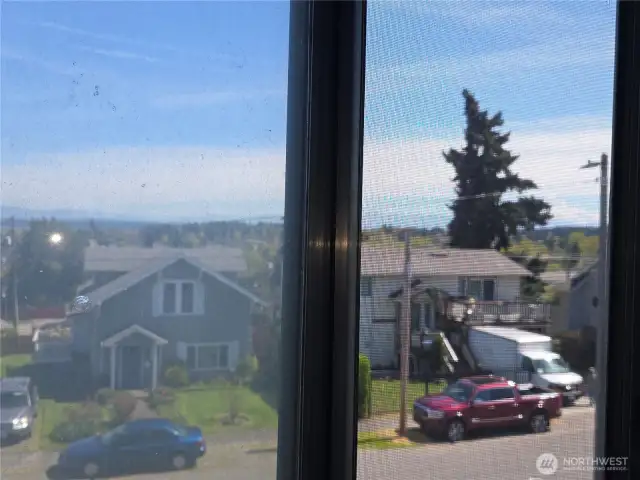 View from bedroom 3