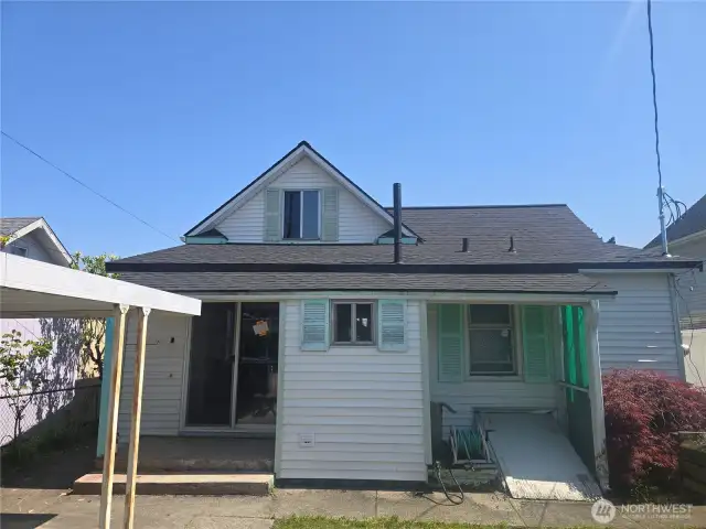 Back entrance