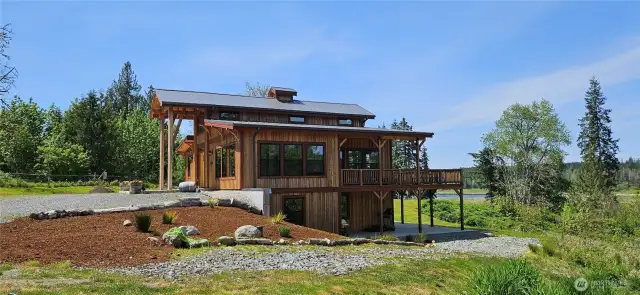 Side view, Kreger Lake in background