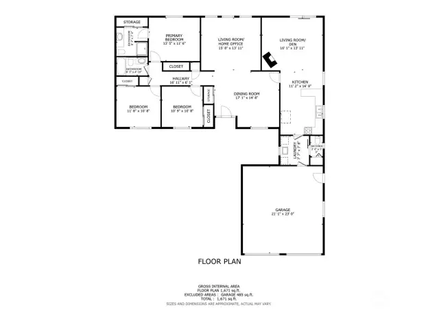 Terrific floor plan!