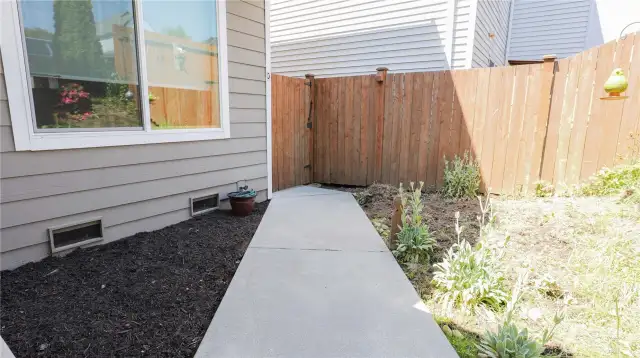 Walkway to home