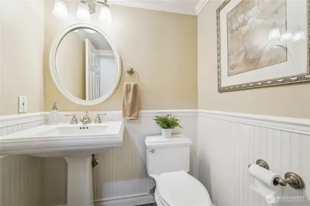 Main floor powder bath