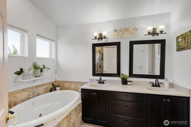 En suite bathroom