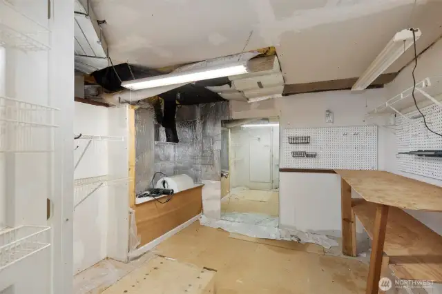 Basement shop