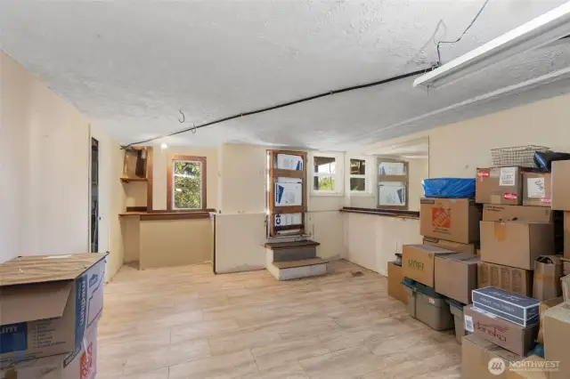 Finished basement