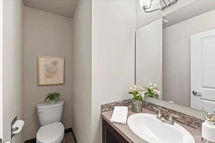 Main floor bathroom