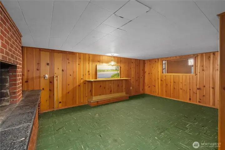 Another view of the basement.