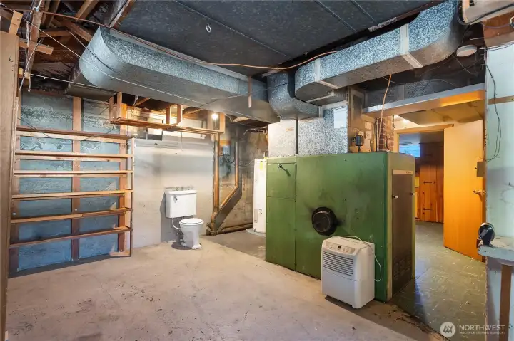 Another view of the other half of the basement.