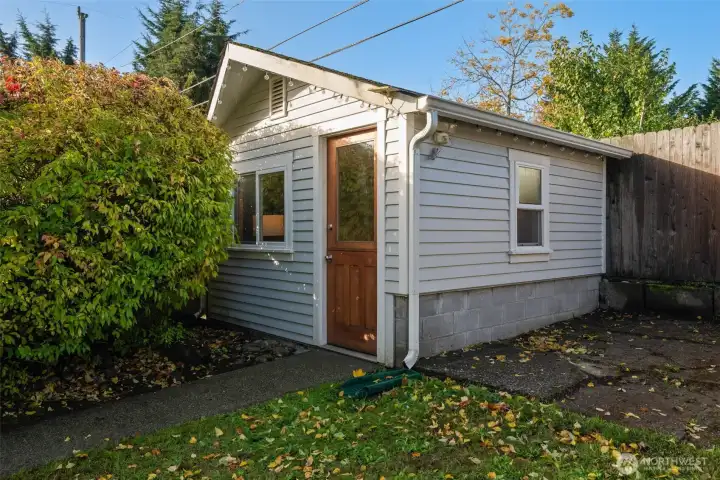 Exterior look at detached unit