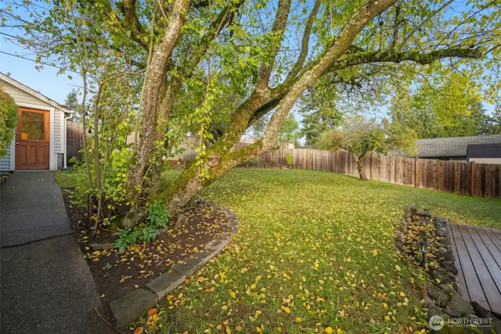 Looking for a detached space with its own dedicated entrance? Home business? Seeing clients? This is the perfect set-up.