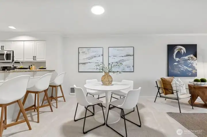 Dining Room and Bar Top