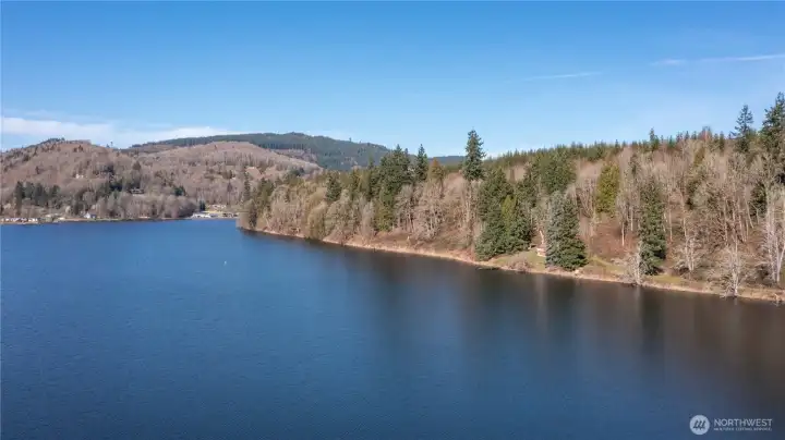 Lake McMurray just down the road