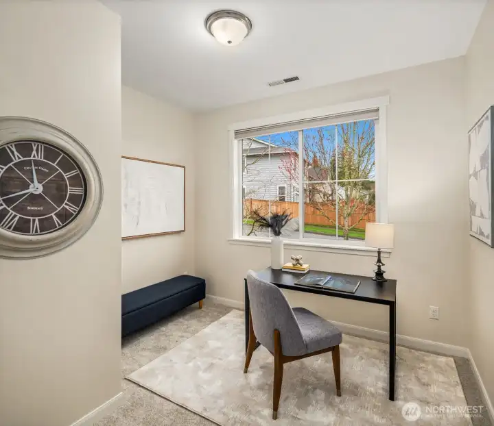 Main Floor Office or Bedroom #4