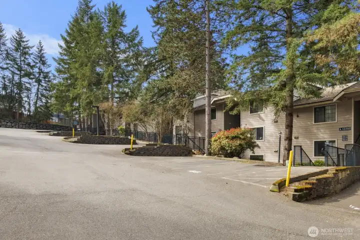 Plenty of guest parking