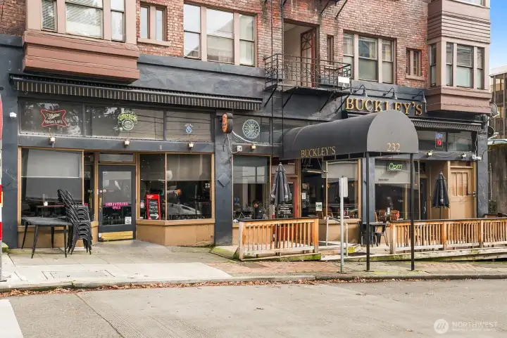 Buckley's sports bar closeby