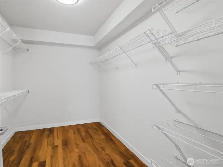 Walk in Closet Primary Bedroom