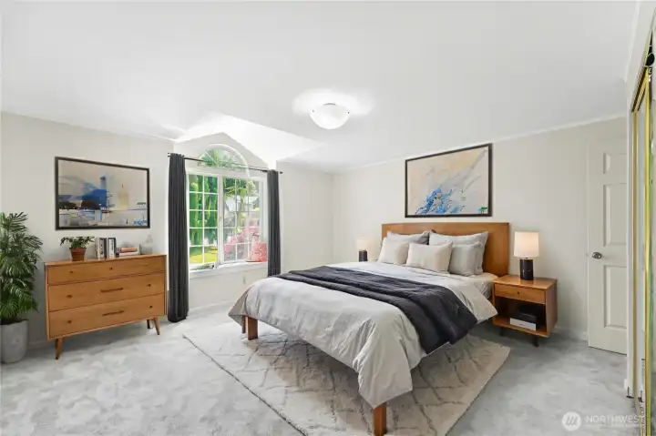 Primary Bedroom Virtually Staged