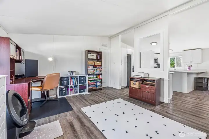 Entry into the 1st Living Room
