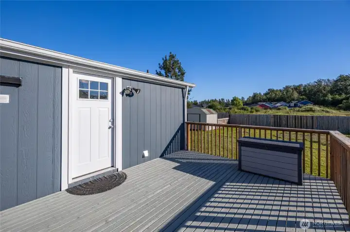 Large Patios off of both Entrances