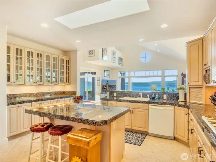 Expansive kitchen designed for entertaining with generous prep space and seamless flow to the main living areas.