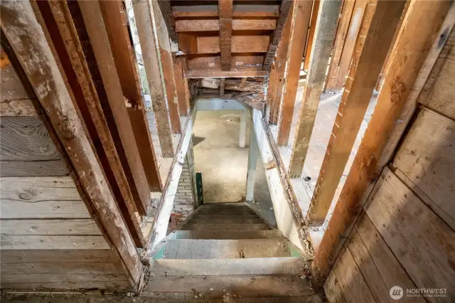 Basement Entry.