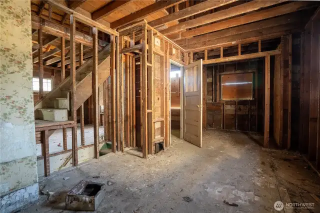 Kitchen area.