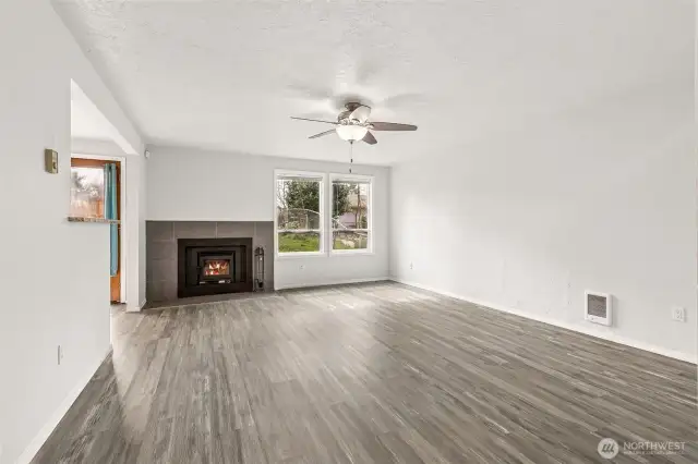 Living Room w/ fireplace