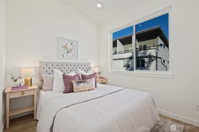 Photos of Model Home at the Property.