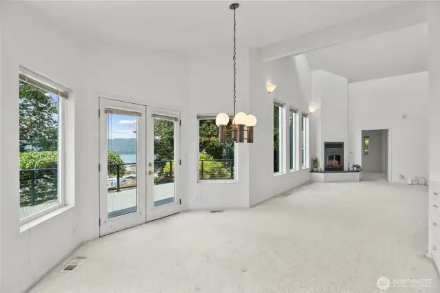 dining room view to living room