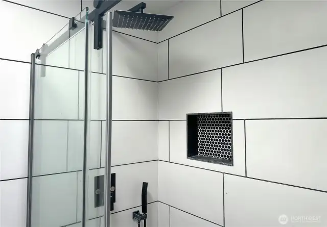 Walk in shower