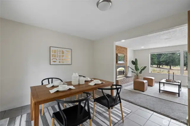 Plenty of Dining Space
