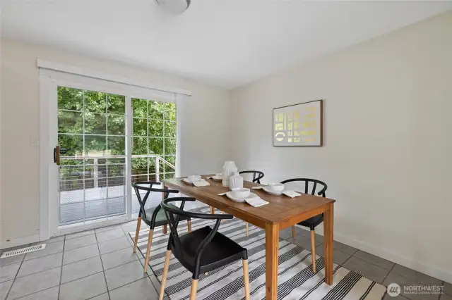 Easy to tidy Tile Floors
