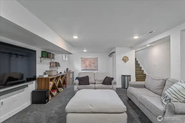 Remodeled Basement