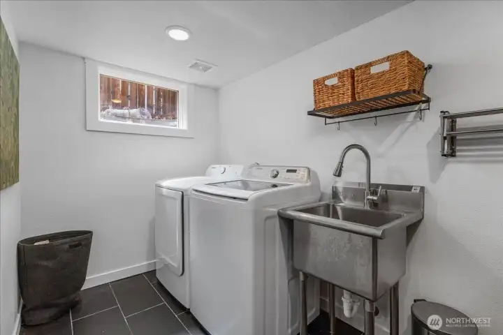 Laundry Room at Basement