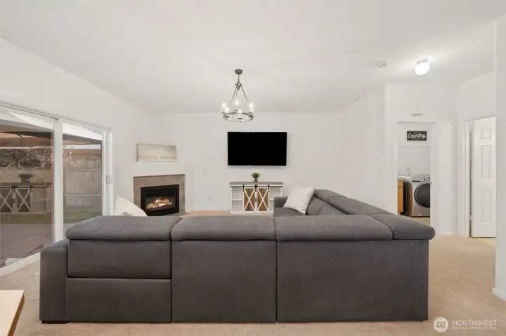 Living Room - Fireplace