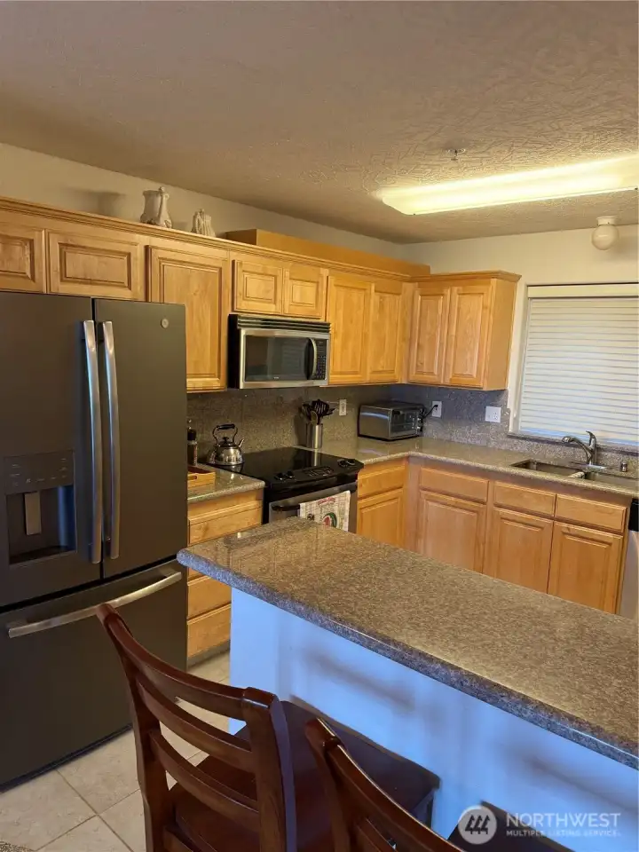 Kitchen with eating space