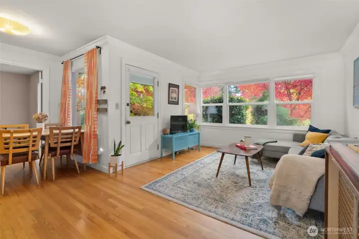Beautiful hardwood floors.